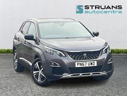 Grey Used 2017 Peugeot 3008 GT-line Hatchback | £10,995 (Fair price)