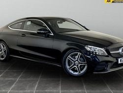 Black Used 2019 Mercedes C220 AMG line Coupe | £13,895 (Good price)