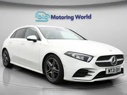 White Used 2021 Mercedes A180 AMG line Hatchback | £17,500 (Fair price)