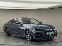 Arctic race blue metallic Used 2022 BMW 420 M Sport Coupe | £27,650 (Fair price)