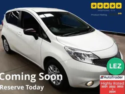White Used 2014 Nissan Note Acenta Premium MPV | £3,995 (Fair price)