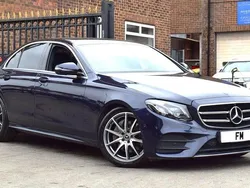 Blue Used 2020 Mercedes E200 AMG line Sedan | £22,850 (Fair price)