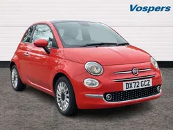 Orange Used 2022 Fiat 500 Dolcevita Hatchback | £10,450 (Fair price)
