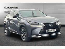 Grey Used 2017 Lexus NX300h Sport Line SUV | £18,295 (Fair price)