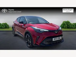Red Used 2021 Toyota C-HR Sport SUV | £21,557 (Fair price)