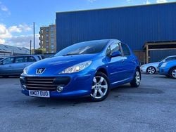 Blue Used 2007 Peugeot 307 S Hatchback | £2,600 (Fair price)