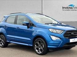 Blue Used 2022 Ford Ecosport ST-Line SUV | £11,999 (Good price)