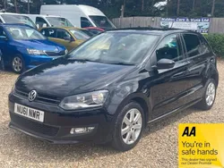 Black Used 2011 VW Polo Match Hatchback | £6,990 (Fair price)