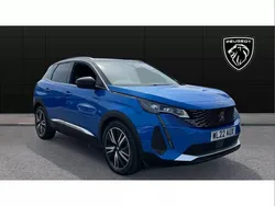 Blue Used 2022 Peugeot 3008 Premium SUV | £20,002 (Fair price)