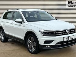 White Used 2018 VW Tiguan SEL SUV | £18,390 (Good price)