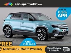 Blue/black Used 2024 Jeep Avenger EV Summit SUV | £19,697 (Fair price)