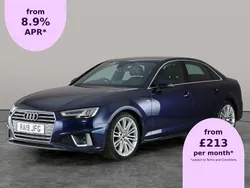 Blue Used 2019 Audi A4 S-Line Sedan | £14,077 (Good price)