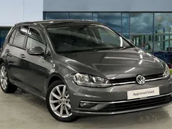 Indium grey metallic Used 2018 VW Golf VII GT Hatchback | £12,084 (Fair price)