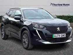 Black New 2025 Peugeot e-2008 Active+ SUV | £20,000