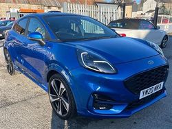 Desert island blue metallic Used 2020 Ford Puma ST-Line X SUV | £15,000 (A bit pricey)