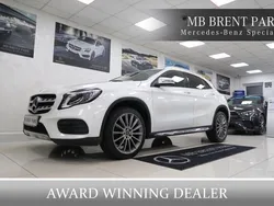 White Used 2019 Mercedes GLA180 AMG line SUV | £15,750 (Fair price)