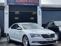 White Used 2017 Skoda Superb SE L Executive Hatchback | £11,995 (Fair price)