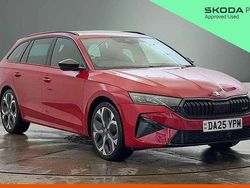 Velvet red metallic Used 2025 Skoda Octavia vRS Estate | £34,500