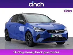 Blue Used 2022 Vauxhall Corsa-e Elite Hatchback | £10,349 (A bit pricey)