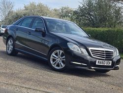 Black Used 2010 Mercedes E250 Avantgarde Sedan | £5,950 (Fair price)