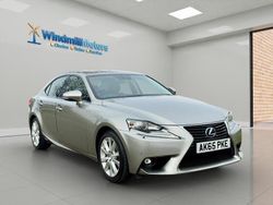 Silver Used 2015 Lexus IS300h Executive Line Sedan | £11,450 (Fair price)