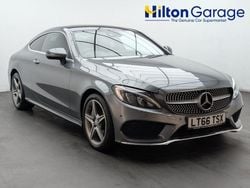 Grey Used 2016 Mercedes C300 AMG line Coupe | £17,400 (A bit pricey)