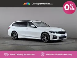 White Used 2021 BMW 330e M Sport Estate | £24,597 (Expensive)