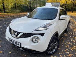 White Used 2016 Nissan Juke Tekna SUV | £5,350 (Fair price)