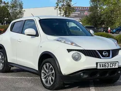 White Used 2014 Nissan Juke Tekna SUV | £4,290 (Good price)