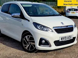 White Used 2019 Peugeot 108 Collection Hatchback | £10,688 (Fair price)
