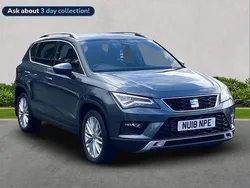 Grey Used 2018 Seat Ateca 4Drive SUV | £11,699 (Fair price)