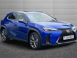 Azure blue Used 2024 Lexus UX 300h Sport Design Packet SUV | £29,395 (Fair price)