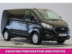 Black Used 2022 Ford Transit Custom Limited Van | £10,494 (Super price)