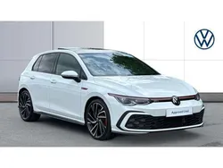 White Used 2023 VW Golf VIII GTI Hatchback | £31,824 (Fair price)