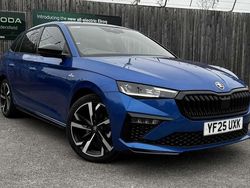 Blue Used 2025 Skoda Scala Monte Carlo Hatchback | £21,994 (A bit pricey)