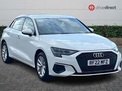White Used 2022 Audi A3 Sportback Advanced Hatchback | £16,341 (Fair price)
