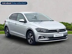 Silver Used 2021 VW Polo Match Hatchback | £13,158 (Fair price)