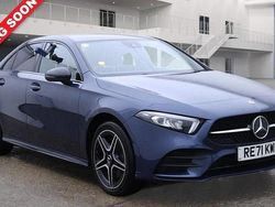 Blue Used 2021 Mercedes A250 Executive Sedan | £16,500 (Good price)
