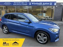 Blue Used 2016 BMW X1 M Sport SUV | £10,950 (Expensive)