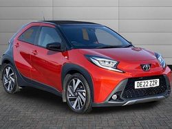 Chilli red with black Used 2022 Toyota Aygo X SUV | £13,691