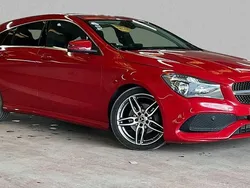 Red Used 2019 Mercedes CLA200 AMG line Estate | £15,400 (Good price)