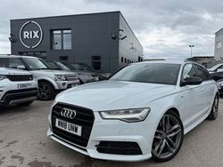 White Used 2018 Audi A6 Black Edition Estate | £16,500