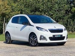 White Used 2018 Peugeot 108 Allure Hatchback | £7,857 (Fair price)