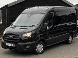 Black Used 2023 Ford Transit Trend Van | £19,990 (A bit pricey)