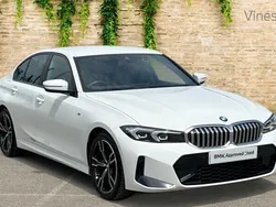 White Used 2024 BMW 320 M Sport | £29,990 (Fair price)