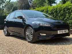 Black Used 2018 Ford Focus ST-Line Hatchback | £7,695 (Good price)