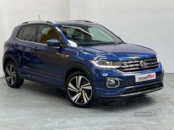 Blue Used 2019 VW T-Cross R-line SUV | £15,990 (Fair price)