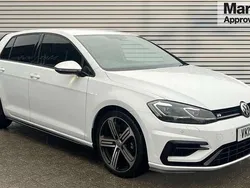 White Used 2019 VW Golf VII R Hatchback | £23,096 (Good price)