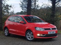 Red Used 2017 VW Polo Edition Hatchback | £9,698 (Good price)