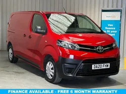 Red Used 2020 Toyota Proace Van | £7,985 (Good price)